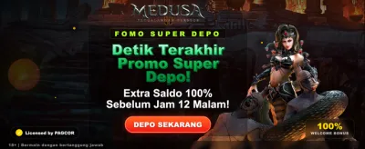 Bonus Jackpot Medusa II banner